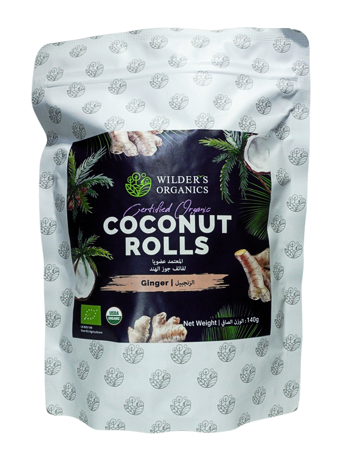 Coconut Rolls Ginger