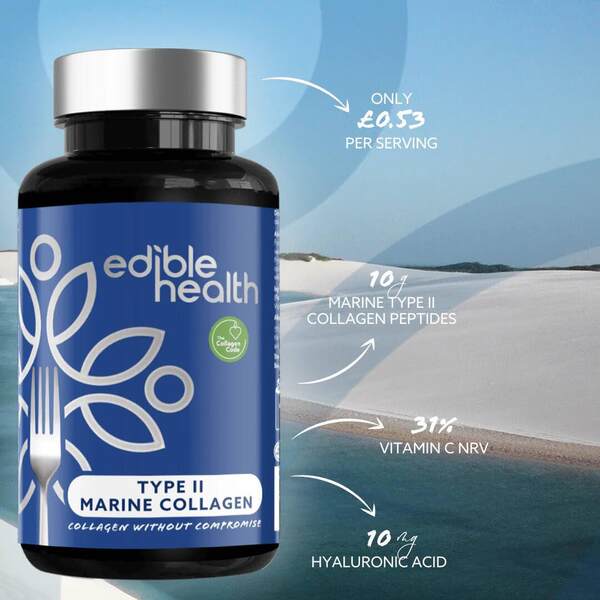 Type II Marine Collagen Capsules – 60 Capsules | Joint Support Supplement