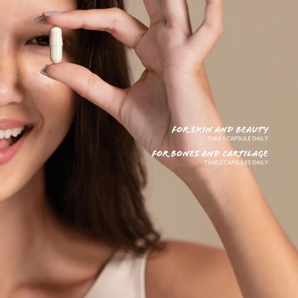 Type II Marine Collagen Capsules – 60 Capsules | Joint Support Supplement