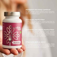 Silicium+ – 30 Capsules | Silica Supplement for Skin, Hair & Nails
