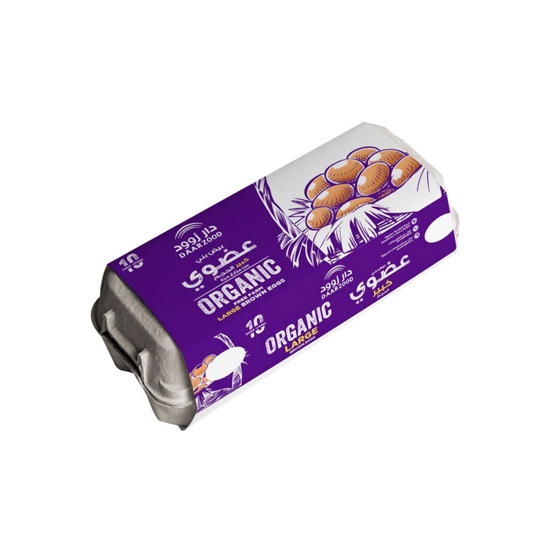 Organic Brown Eggs 10pcs