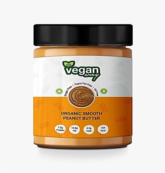 Organic Smooth Peanut Butter 280g