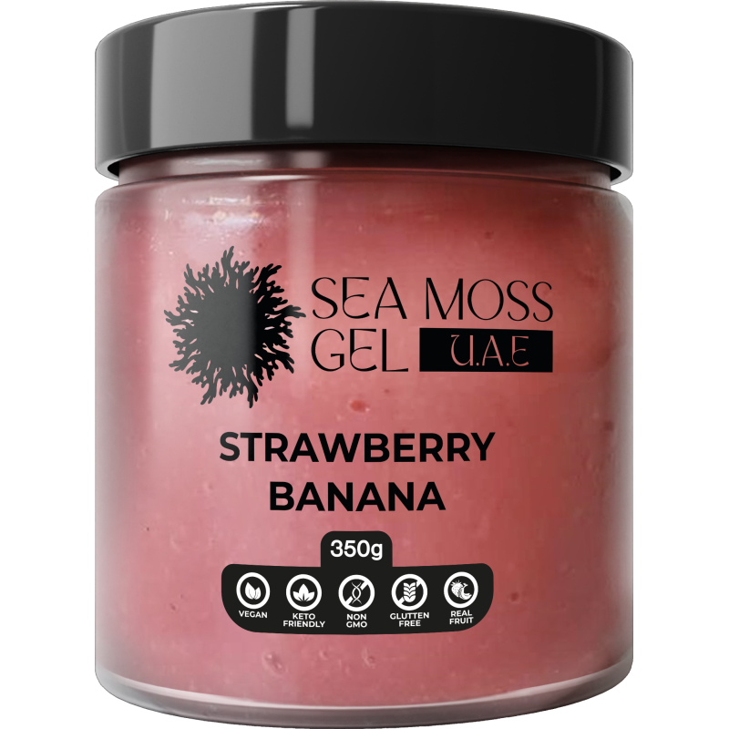 Strawberry Banana Sea Moss Gel