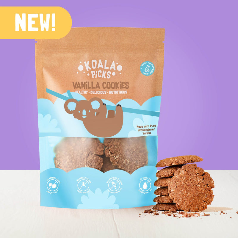 Vanilla Cookies 160g – classic crisp buttery cookies