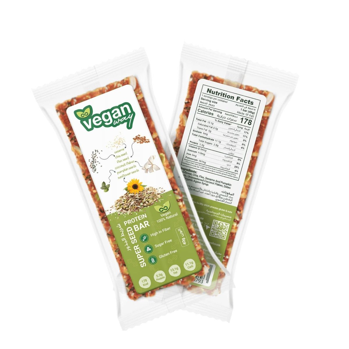 Protein Super Seed Bar 40g